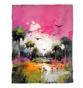 Starry Night Mountain Duvet Cover